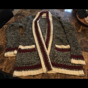 Preppy cardigan